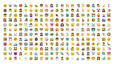 listing emoji