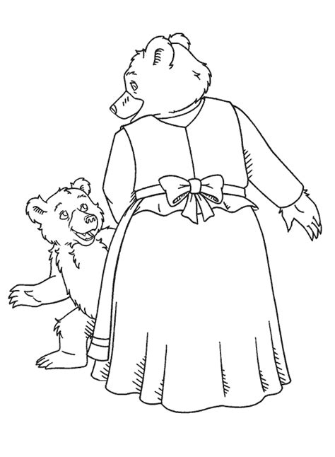 little bear coloring pages