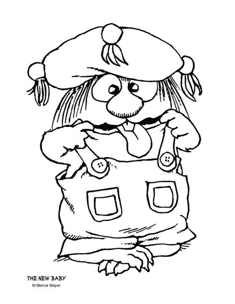 little critter coloring pages