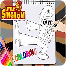 little singham colouring book pdf