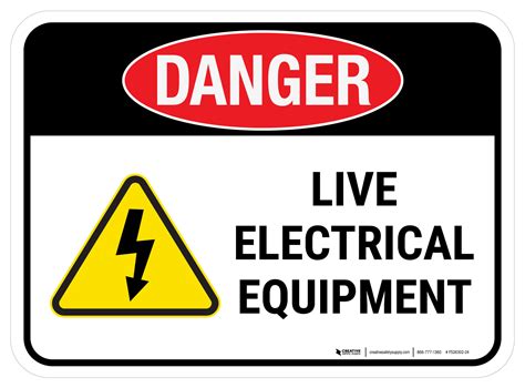 Live Electrical Equipment