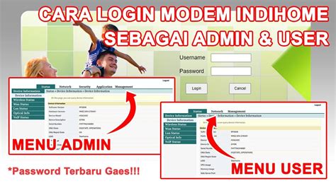 Login Modem