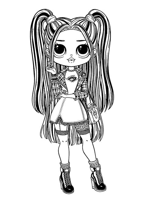 lol doll colouring