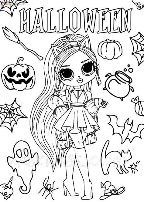 lol halloween coloring pages