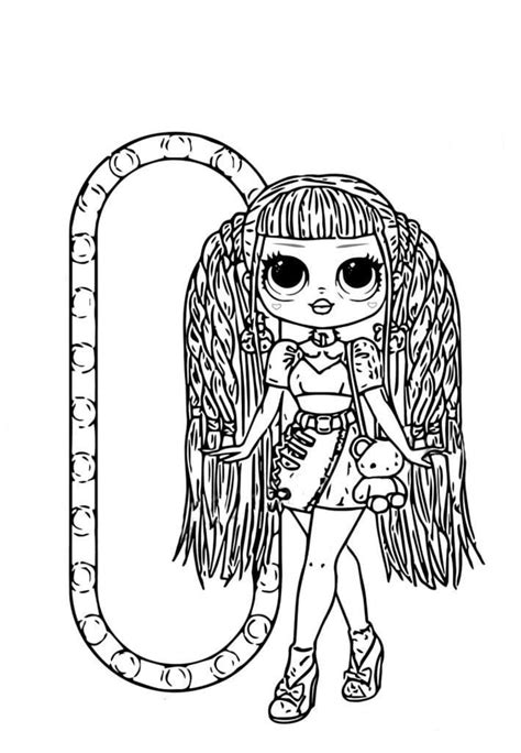 lol omg candylicious coloring pages