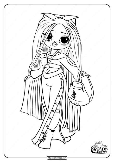 lol omg swag coloring pages