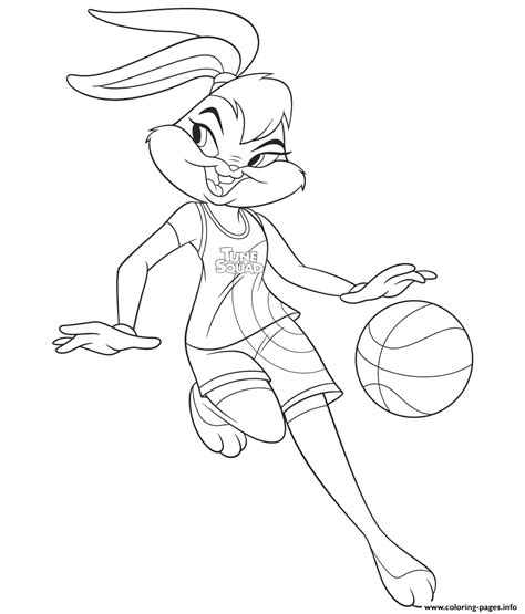 lola bunny coloring pages