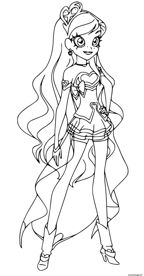 lolirock coloring pages