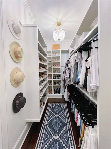 long narrow closet ideas