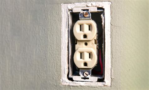 loose electrical outlet