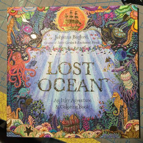 lost ocean coloring book finished