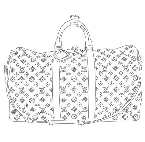 louis vuitton coloring pages