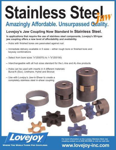 Lovejoy Universal Joint Catalog