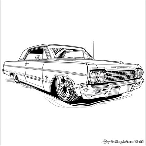 lowrider coloring pages