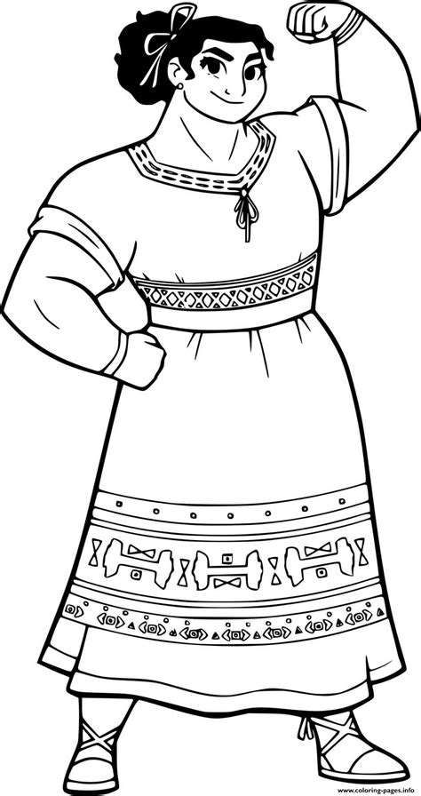 luisa coloring pages
