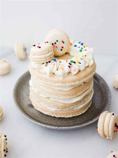 Macaron Cake