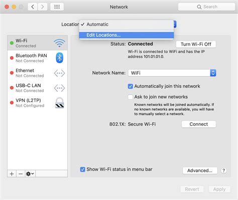 macos network settings