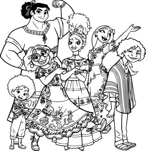 madrigal coloring pages