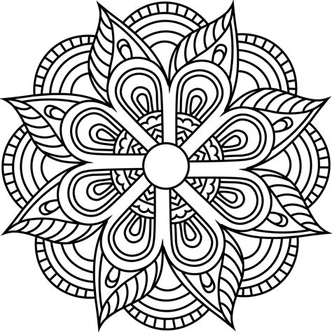 Mandala Coloring Coloring Wallpapers Download Free Images Wallpaper [coloring876.blogspot.com]