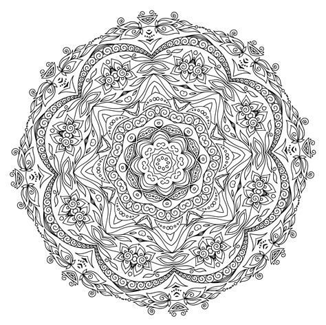 mandala coloring pages printable pdf