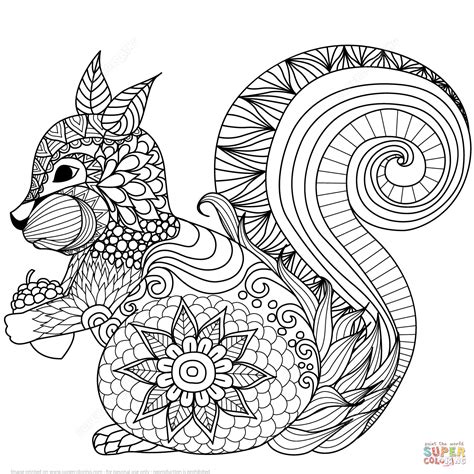 mandala colouring animals