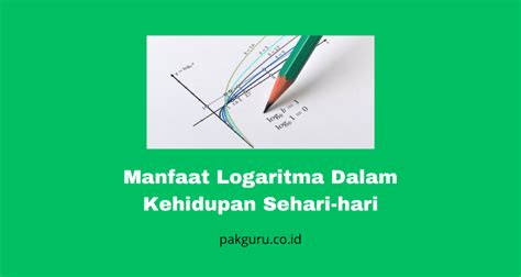 Manfaat logaritma dalam statistik