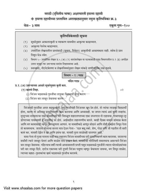 marathi speech topics for class 10 english