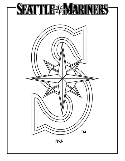 mariners coloring pages
