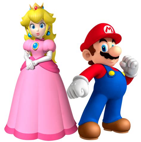 Mario dan Princess Peach