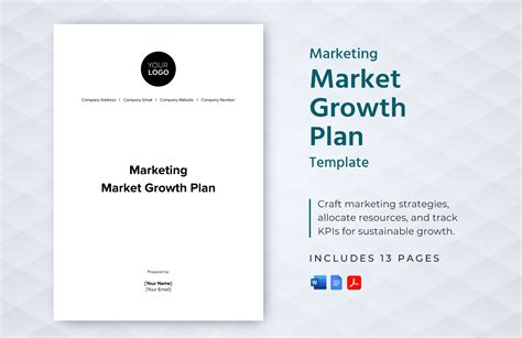 Market Plan Template