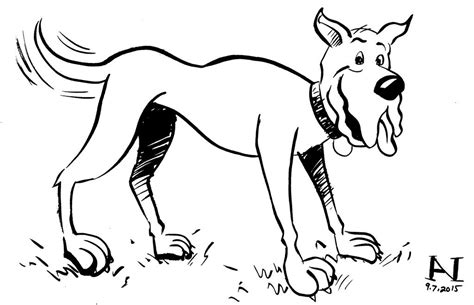 marmaduke coloring pages