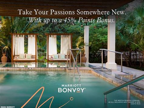 Marriott Bonvoy Points Catalog