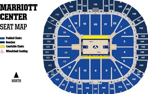 Marriott Center Byu Seating Chart