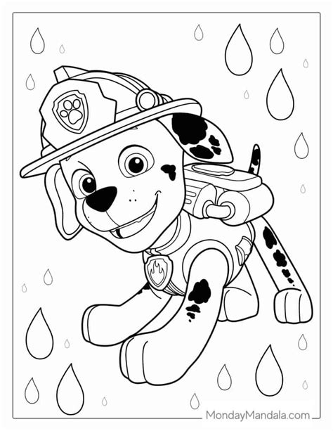 marshall coloring page