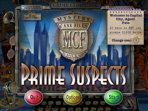 Mcf Prime Suspects Walkthrough