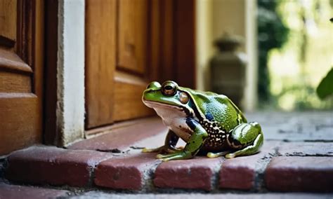 meaning of frog on doorstep