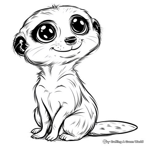 meerkat coloring pages