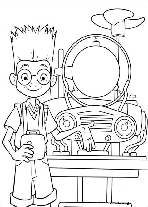 meet the robinsons coloring pages