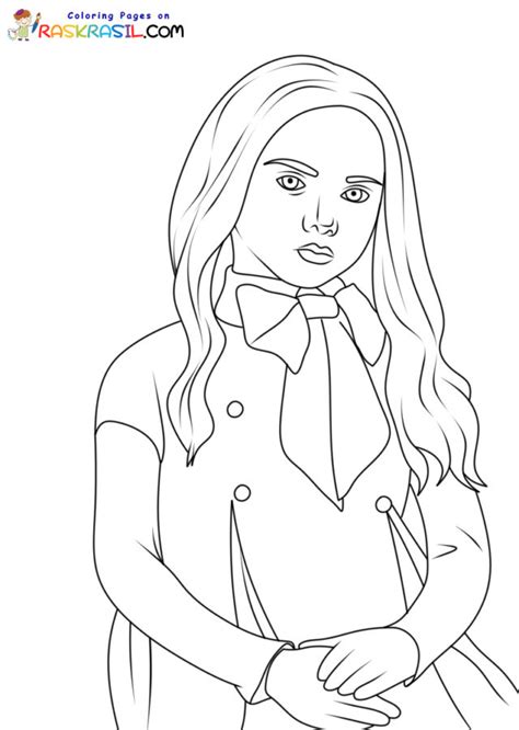 megan coloring pages