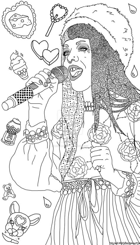 melanie martinez coloring pages printable