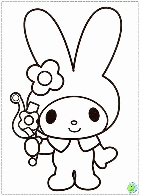 melody coloring pages