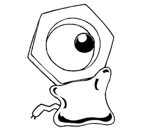 meltan coloring page