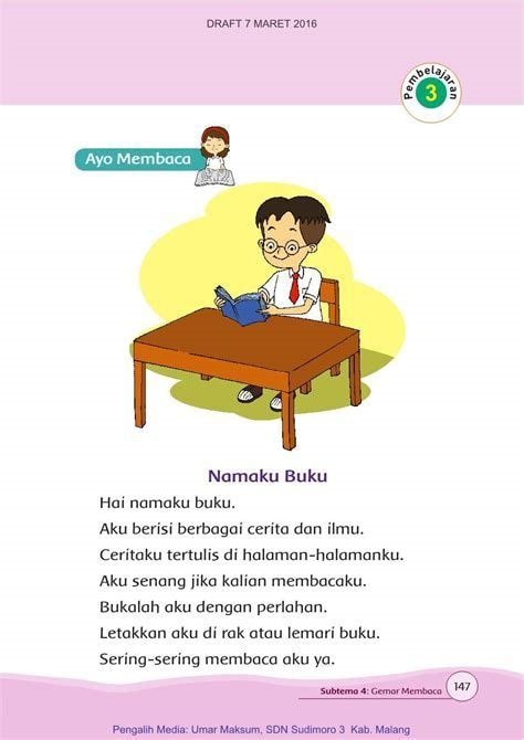 Membaca Ulang Buku Teks