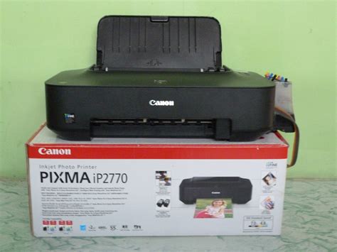 Membersihkan Printer Canon IP 2770