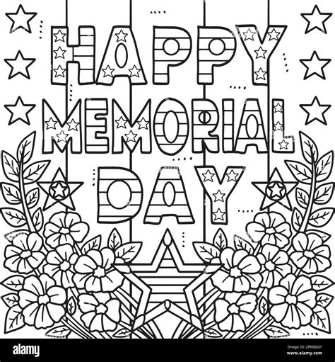 memorial coloring pages