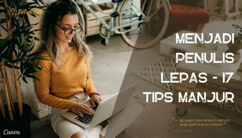 menjadi penulis lepas