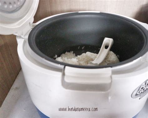menjaga kering rice cooker