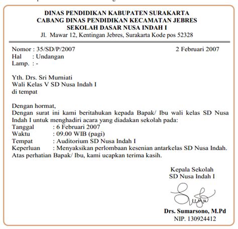Menulis Surat