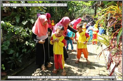 menumbuhkan nilai mulia