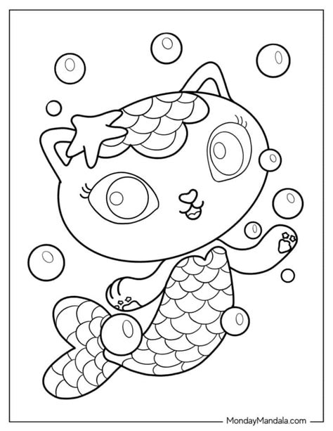 mercat coloring pages